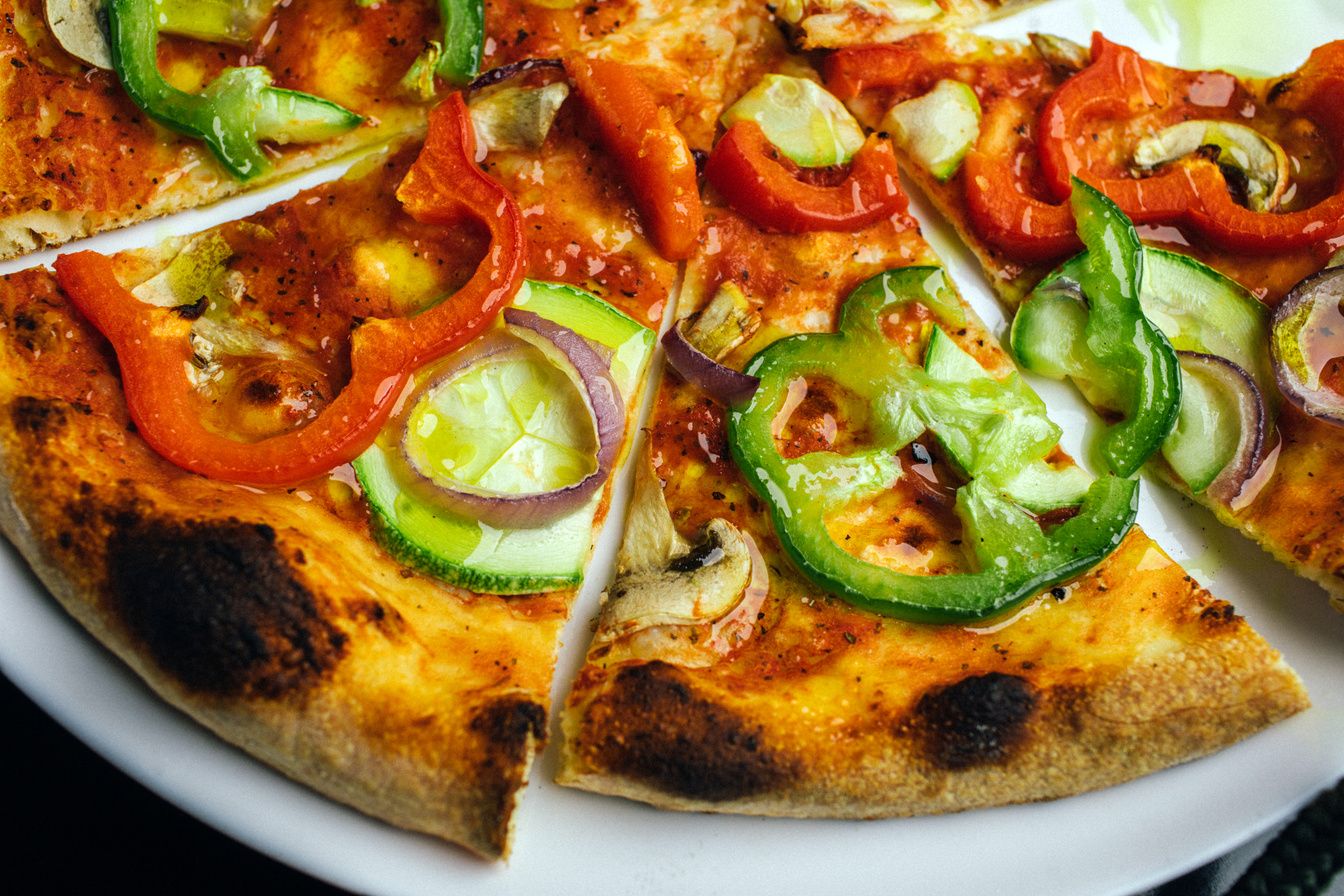 Vegetarian pizza